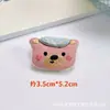 Novos Acessórios de Tecido Fofos de Coelho e Urso DIY para Roupas Infantis, Acessórios de Cabeça, Sapatos, Meias, Bolsas, Chapéus e Acessórios Venda por Atacado