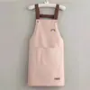 Aventais Personalizados à Prova d'Água e de Óleo, Aventais de Cozinha de Alta Qualidade para Uso Doméstico, Roupa de Trabalho Unissex, Aventais Estampados, Atacado a partir de Uma Peça