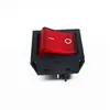 Interruptor de Navio de Alta Potência D4-30A-250V no Atacado 25*32 Quatro Pés Duas Posições Contato Prata Interruptor de Alimentação com Luz