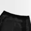 Nueva Falda Asimétrica de Satén y Encaje Primavera/Verano 2026 de Amazon Diseño Europeo y Americano Transfronterizo Falda Elegante para Mujer
