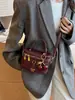 Bolsa de Mão Retro Transfronteiriça, Bolsa Transversal, Bolsa Feminina, Novo Estilo de Luxo, Bolsa Caixa Texturizada, Bolsa de Ombro Versátil