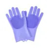 Cepillo de Baño para Mascotas, Cepillo de Baño de Silicona para Gatos y Perros, Herramienta de Cepillo Especial para Bañar, Suministros de Limpieza para Baño de Perros