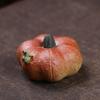 Mascota de té de arcilla púrpura Rana que rocía agua Adorno de calabaza hecho a mano Juego de té de calabaza alta Juego de té Arte del té Accesorios de té Genuino y se puede usar para mantenimiento