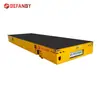 Vehículo Eléctrico Industrial de Plataforma Plana con Control Remoto, Doble Motor, Volante de Dirección Flexible, Vehículo de Plataforma Plana Universal sin Rieles, para Evitar Emergencias