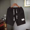 Pantalones cortos de verano de algodón y lino estilo japonés para hombre, pantalones cortos de lino de moda para hombre, pantalones cortos deportivos de verano para playa para hombre.