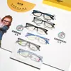 Armazones de Silicona para Gafas para Adolescentes y Niños con Miopía, Plaquetas Nasales sin Presión y Cómodas, Armazones con Lentes Antidesenfoque