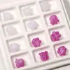 Flor de Muguete Tridimensional Cabeza de Gatito Resina que Cambia de Color con UV Cuentas para Pulsera Hecha a Mano con Cuentas Colgante Accesorios