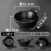 Tigelas Pequenas, Tigelas Imitação Porcelana para Uso Comercial, Restaurante Hot Pot Configuração de Mesa de Restaurante Conjunto de Quatro Peças com Tigela e Prato, Louça de Melamina