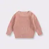 Suéter para Bebé Cariñoso y Afectuoso, Tejido de Punto con Cuello Redondo para Bebés Niños y Niñas, Prendas de Punto de Otoño e Invierno para Niños