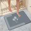 Alfombrillas de Baño Absorbentes de Barro de Diatomeas Estilo Nórdico Transfronterizas para el Hogar Modernas Simples Antideslizantes Resistentes al Desgaste Alfombrillas de Suelo para Baño