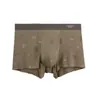 Paquete de Cartón de una PiezaRopa Interior para Hombre Weijieqi Modal 7A Antibacteriana Sin Costuras Boxer Briefs Cintura Media Estilo Juvenil