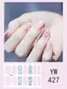 Pegatinas para uñas TE, sin cocción, de moda, finas, arte de uñas de cobertura completa listo para usar, pegatinas de uñas vestibles temu, Sudeste Asiático, Japón, Corea