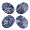 Pieza ovalada de cristal de gema natural personalizable transfronteriza 45*35*6mm piedra de energía artesanía joyería decoración venta al por mayor