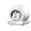 Caja de Arena Automática para Gatos Thunder Dragon 65L Inodoro Inteligente Eléctrico para Gatos Máquina de Limpieza y Desodorización para Familias con Múltiples Gatos