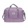Bolsa de Viagem Grande Capacidade Viagem Viagem de Negócios Mala de Viagem Bolsa de Armazenamento com Separação Seca e Úmida Bolsa para Esportes ao Ar Livre Yoga Fitness