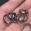 Anillo Versátil de Acero de Titanio para Correr Pulsera DIY Collar Accesorios de Joyería de Cristal Cuentas Sueltas Venta al por Mayor Envío Gratis Estrella