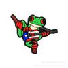 Nuevo Transfronterizo Puerto Rico Zapatos de Túnel de Viento Zapatos de Flores Accesorios Mancha Zapatos de Jardín Dibujos Animados Hebilla Decorativa de PVC Hebilla para Zapatos DIY