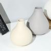 Ornamento Minimalista Nórdico Ins Vaso de Cerâmica Flor Seca Arranjo de Flores Arte Vaso para Sala de Estar Vaso Criativo para Decoração de Casa