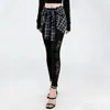 Leggings Deportivos de Yoga Shein Primavera/Verano con Malla Lateral de Terciopelo y Bolsillo Transparente para Mujer de Cintura Alta Ajustados de Nueve Puntos