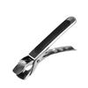 Clipe para Tigela Espessada, Clipe Durável de Aço Inoxidável para Prato, Levantador de Pratos de Cozinha, Clipe Antiderrapante para Tigela, Clipe de Silicone Anti-Escaldante