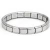 Aliexpress Venda Quente Pulseira Modular de Aço Titânio Italiana, Módulo Inteiro de Aço Inoxidável Joias DIY Compra no Atacado