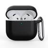 Adecuado para fundas de auriculares Bluetooth Apple 2024/2026 AirPods 4/5, Cubiertas de silicona engrosadas integradas para auriculares
