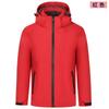Chaqueta con logotipo personalizado impreso, resistente al viento, impermeable, forrada de polar, cálida, cortavientos, ropa de montañismo para exteriores, bordada