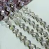 Venda Direta da Fábrica de Contas Soltas de Cristal Super Brilhantes de Trevo de Quatro Folhas Materiais para Miçangas de Pulseira e Colar DIY Feito à Mão Semi-Acabados