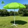 Sombrilla Verde Personalizada para Uso Comercial, Sombrilla Publicitaria Promocional, Sombrilla de Promoción para Eventos, Sombrilla de Playa