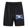 Shorts esportivos casuais masculinos de alta temperatura com estampa do caçador Hisoka, novo, de fronteira, para uso em tempo integral, da moda