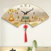 Reloj de Pared Decorativo Creativo para Sala de Estar Calendario Reloj para el Hogar Silencioso Pintura Decorativa Reloj de Cuarzo Nuevo Reloj de Pared para Restaurante