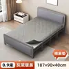 Cama plegable individual de hierro cama tesoro cama para siesta adulto oficina en casa habitación de alquiler cama simple cama para pausa del almuerzo cama plegable