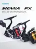Carretilha Shimano Spinning Sienna/Fx Toda em Metal para Arremessos Longos em Água Doce e Salgada