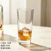 Taza de whisky de vidrio engrosado Yujing Taza cuadrada bar KTV copa de vino extranjero copa de cerveza taza de té para el hogar venta al por mayor