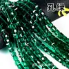10 lotes de cuentas cúbicas de cristal cuentas cuadradas de vidrio 4/6/8 mm cuentas cuadradas de azúcar materiales para accesorios de joyería DIY