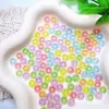 Nuevas Decoraciones de Arte de Uñas de Caricatura de Dulces Coloridos y Donas Serie de Juguetes Comestibles Transparentes de Hielo Accesorios de Resina para Fundas de Teléfono de Uñas Lindas