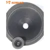 Cono de Papel para Altavoz de 4-15 pulgadas Borde de Espuma Cono Roscado Cono de Rango Medio-Bajo Papel Tambor de Altavoz Accesorios para Altavoces Diafragma de Altavoz