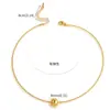 Novo colar de corrente fina com esfera de ouro facetada de alta qualidade para mulheres, simples e leve para o verão, versátil, de luxo, para a clavícula