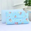 Almofada de Algodão Desenho Animado Infantil Acalmante para Bebê Veludo de Feijão Almofada de Dormir Pré-Escola Soneca Lavável Proteção da Coluna Cervical