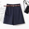 Shorts Blancos Adelgazantes de Cintura Alta 2025 Primavera/Verano para Mujer Shorts Casuales Personalizados Algodón Fino Shorts Casuales Versátiles