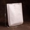 Bolsa de papel kraft para alimentos a prueba de aceite, tipo sobre, bolsa para pollo frito, bolsa para brochetas, bolsa para hamburguesa, bolsa para postre