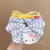 Lazo de Cuerda de Gatito de Dibujos Animados para el Cabello para Mujer, Cuerda para Moño, Lazo para Cola de Caballo Lateral, Accesorio Elástico para el Cabello