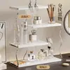 Prateleira de armazenamento de cosméticos Porta-copos de mesa Suporte de exposição Banheiro Produtos de skincare Perfume Artigos de higiene pessoal Prateleira de armazenamento