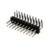 Em vez de pino de linha 1022-2X10RF112.54, produção profissional de conector fêmea de linha dupla com pino para inserção e suporte de pino
