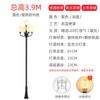 Luz de jardín de 3 m para el hogar, 220 V, impermeable, para exteriores, jardín, villa, poste alto, comunidad, parque, retro, LED, farola