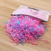Faixa de cabelo infantil descartável, elástico para meninas, bebê, puxa com força, constantemente, caixa, pequenos anéis de cabelo, não batem na faixa de cabelo