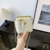 Bolso bandolera, tacto de alta gama, estilo fragancia pequeña, cadena de rombos, bolso caja pequeño y exquisito, bolso de un solo hombro moderno y versátil