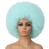 Peluca para Mujer Africana, Tocado, Afro Esponjoso Pequeño Rizado, Se Pueden Seleccionar Más Colores de la Imagen, Peluca Afro