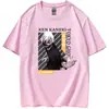 2021 Nueva Animación Transfronteriza Tokyo Tokyo Ghoul Moda Casual Camiseta de Manga Corta para Hombres y Mujeres