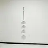 Prateleira Telescópica de Canto em Aço Inoxidável Sem Furos Rack de Armazenamento de Canto de Banheiro de Chão ao Teto Drenagem para Armazenamento
